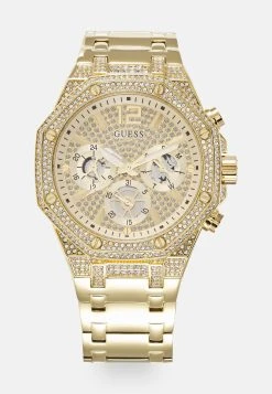 Guess Momentum Unisex - Watch - Gold-Coloured Tone/Silver-Coloured Tone -Guess Apparel 00523d46f1be4ca789f53411544eaddf