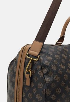 Guess Peony Large Unisex - Weekend Bag - Brown -Guess Apparel 00cf7ba7786b4c4bb0b9ae153a989fa8