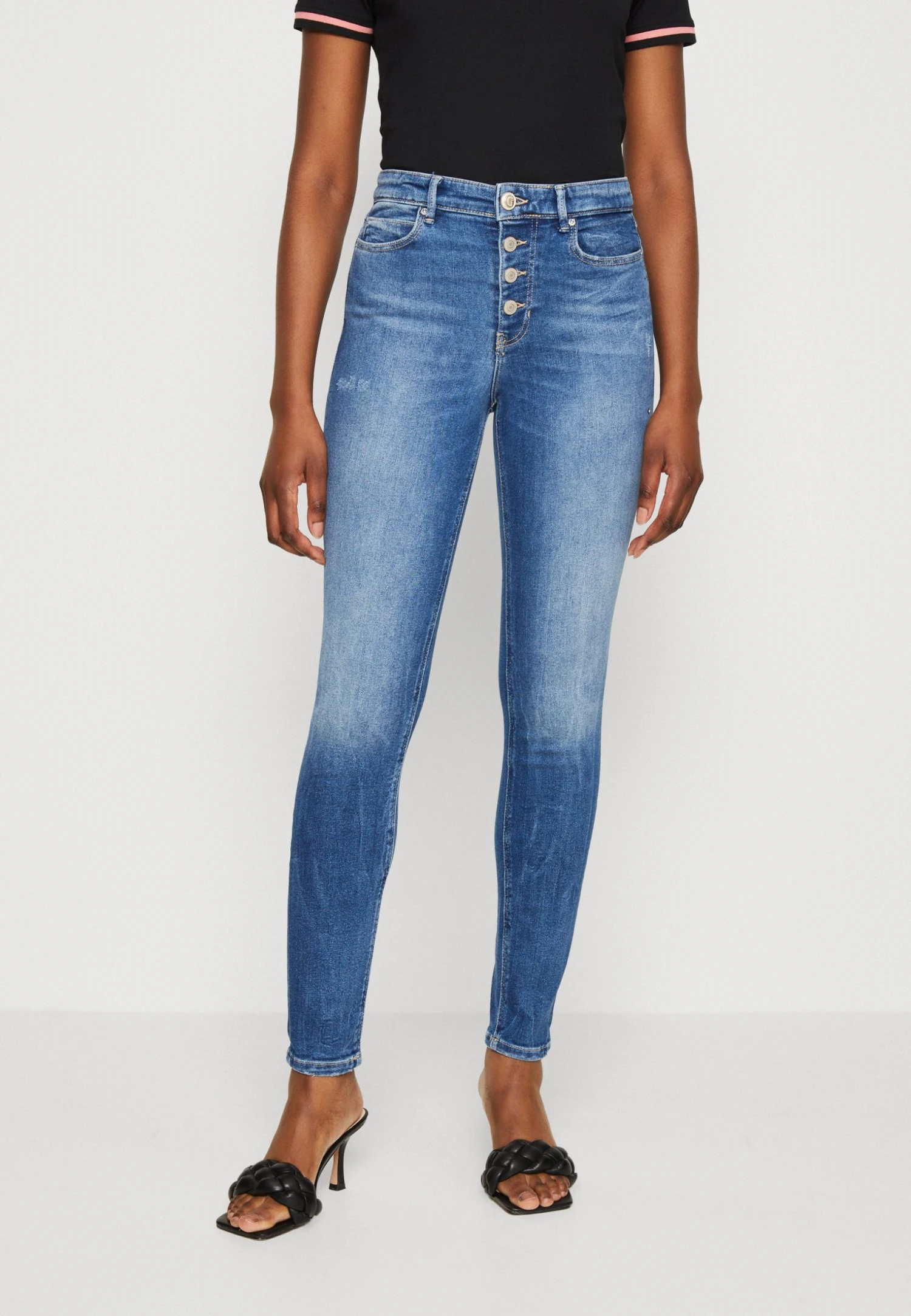 Guess 1981 Exposed Button - Jeans Skinny Fit - Calicycle Mid