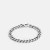 Guess Curb Chain Unisex - Bracelet - Silver-Coloured -Guess Apparel 01edf1c7397f4c7ea7c086ac37639fa6