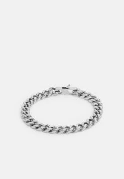 Guess Curb Chain Unisex - Bracelet - Silver-Coloured