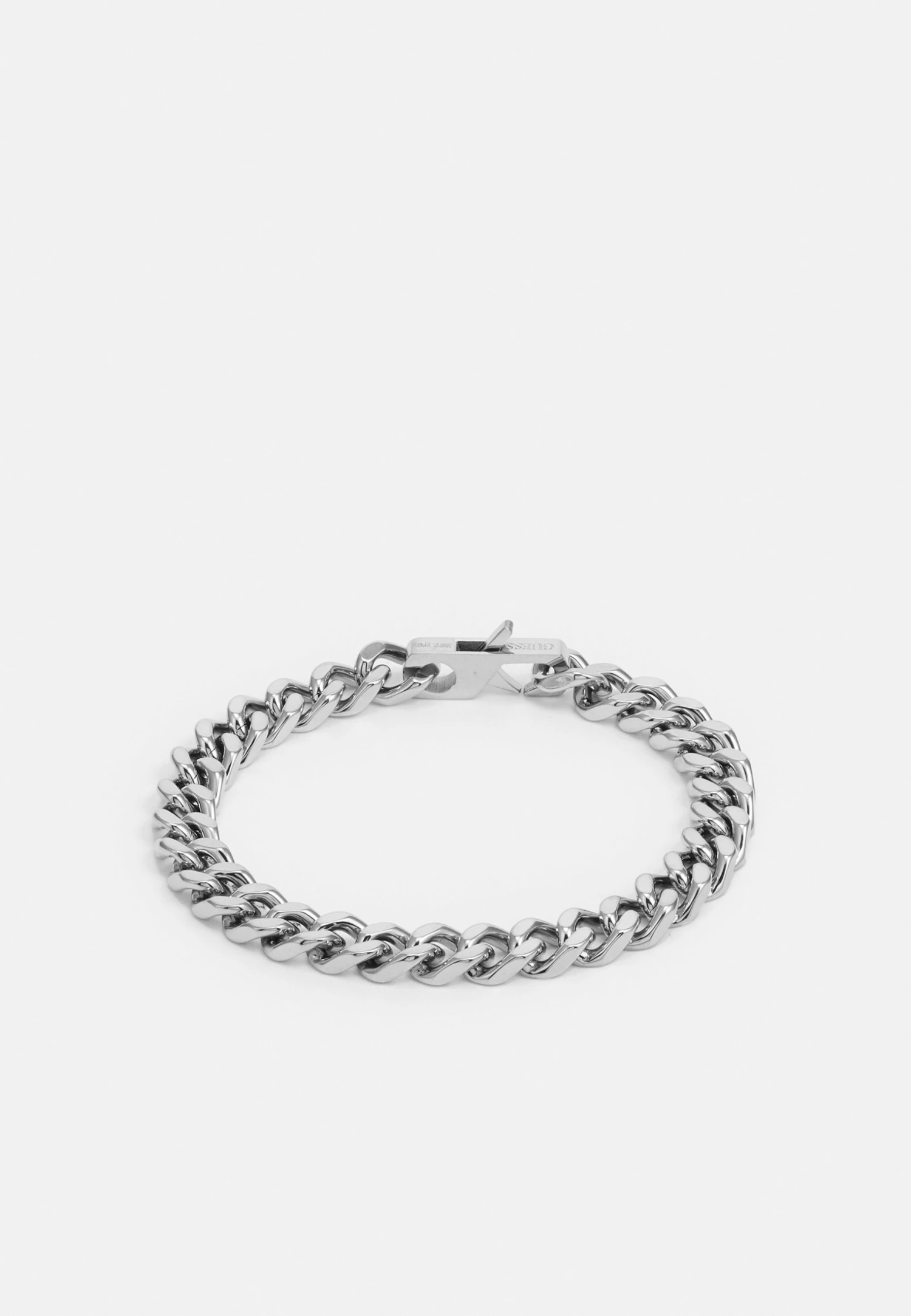 Guess Curb Chain Unisex - Bracelet - Silver-Coloured 3 Guess Curb Chain Unisex - Bracelet - Silver-Coloured