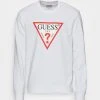 Guess Audley Cn- Sweatshirt - Pure White 1 Guess Audley Cn- Sweatshirt - Pure White -Guess Apparel 02aa43d3c3f746f6bcc2762d21371e30