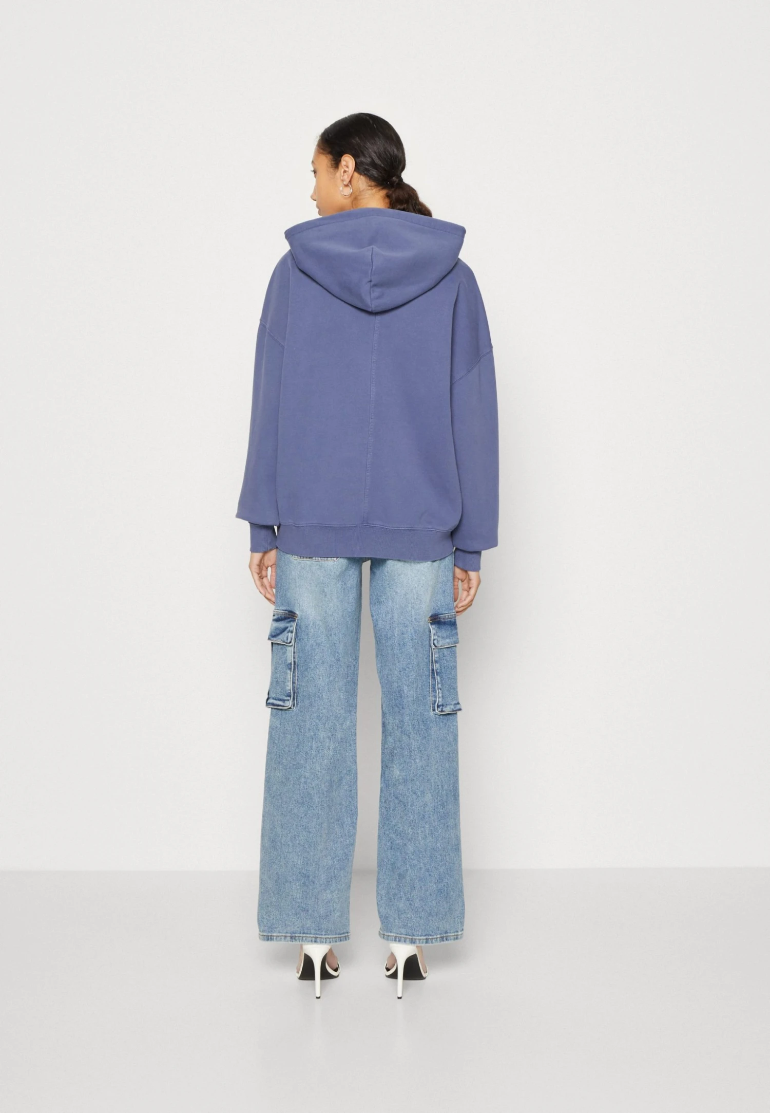 Go Washed Zip Up Hoodi - Zip-Up Sweatshirt - Cobalt Bloom 5 Go Washed Zip Up Hoodi - Zip-Up Sweatshirt - Cobalt Bloom - Image 3