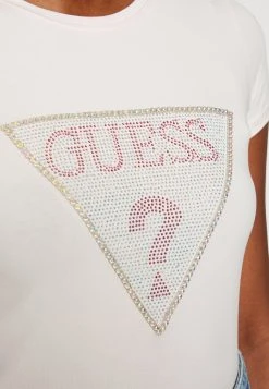 Guess Triangle Logo - Print T-Shirt -Guess Apparel 053f5ef94440471685a2a6d5de8dab72