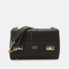 Guess Katey Flap Shoulder - Handbag - Black -Guess Apparel 07f0e4324bf043c6a4bb5fee6ce8ee64