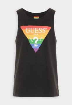 Guess Pride Logo - Top - Jet Black 11 Guess Pride Logo - Top - Jet Black -Guess Apparel 08c64928d43d4f129c727eb1a4c623be