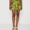 Guess Gilda Skirt - Mini Skirt - Sage Garden -Guess Apparel 098b6312808b4c4bb85347b422c98f65
