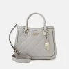 Guess Caddie Girlfriend Satchel - Handbag - Taupe -Guess Apparel 0b10d5b7b7af49a5843875644e7d2fd2