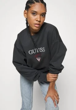 Go Baker Logo Crewneck - Sweatshirt - Jet Black -Guess Apparel 0c1f1f6cefd64dfe94989c662a176542