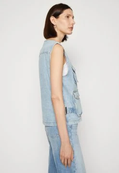 Go Cargo Vest - Waistcoat - Light Vintage Wash -Guess Apparel 0cb1ef86fde34390a9d98b779aa538ce