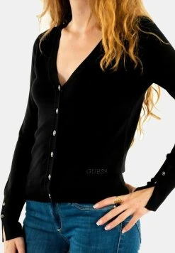 Guess Cardigan - Noir -Guess Apparel 0da3c4fce45b462d90ebeb3fc4d7ea78