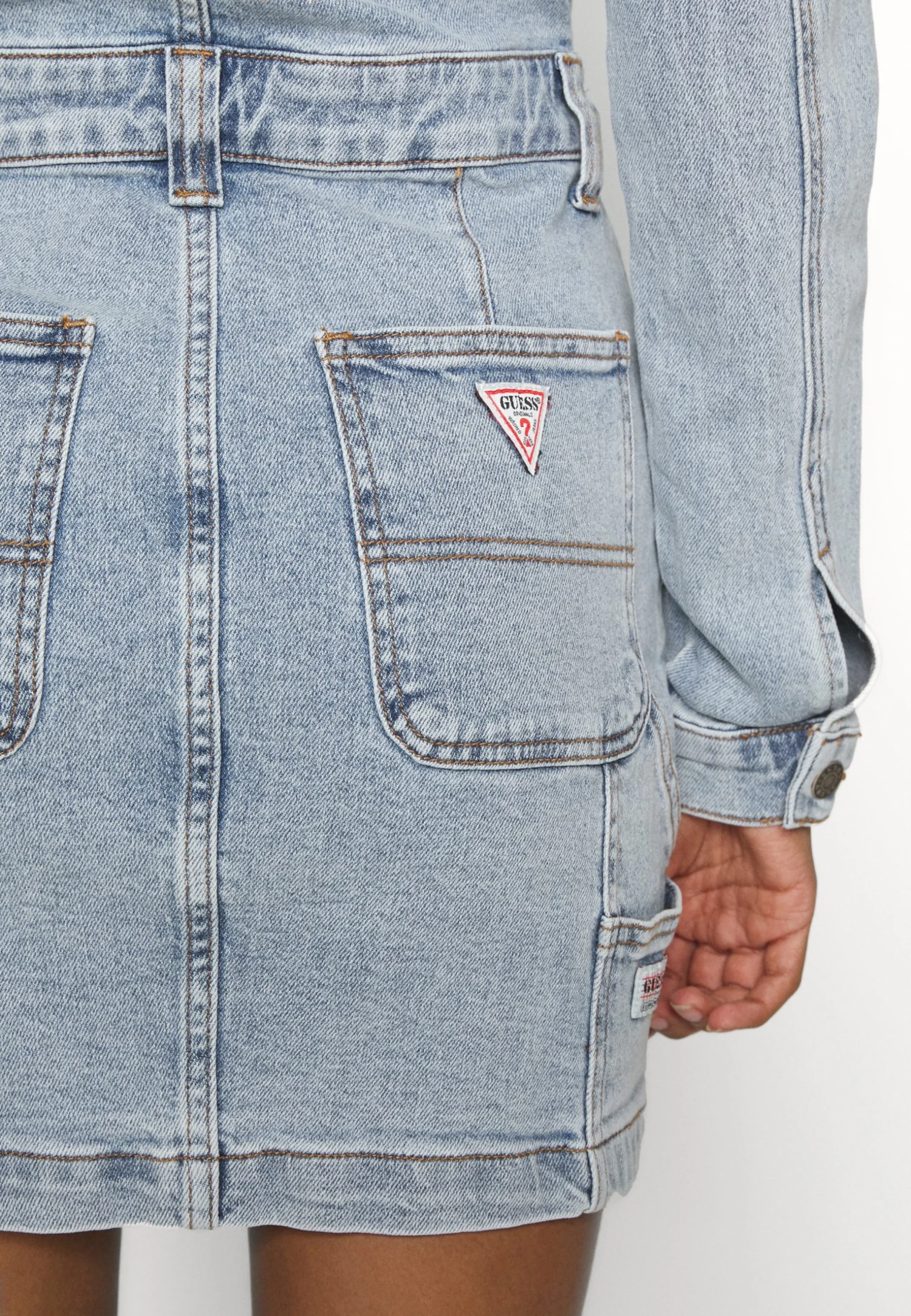 Go Danielle Dress - Denim Dress - Blue Denim 7 Go Danielle Dress - Denim Dress - Blue Denim - Image 5