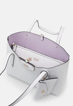 Guess Brenton Tote Set - Handbag - White -Guess Apparel 0eeea45c0ae84c4cb1bf7200b7fb771e