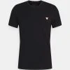 Guess Cn Ss Core Str - Basic T-Shirt - Jet Black