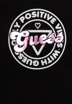 Guess Junior- Long Sleeved Top - Jet Black -Guess Apparel 1026ec4de80c4dfbb03d6960f094d7ee