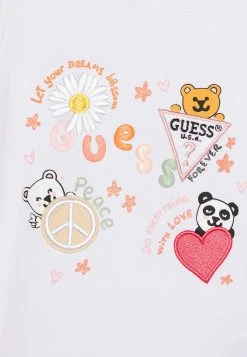 Guess Baby Set - Long Sleeved Top - Pure White -Guess Apparel 105e55707a4946c0b37cb9baebba8753