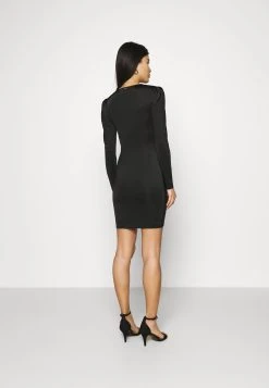Guess Charmian Dress - Jersey Dress - Jet Black -Guess Apparel 120a48fa42274f4f95c1c960fded5014