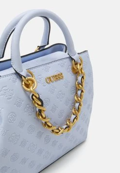 Guess GevaCompartment Satchel - Handbag - Ice Blue -Guess Apparel 1215d2ba4675482499ca9464d037d2f9