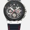 Guess Circuit - Watch - Black Sunray/ Silver-Coloured -Guess Apparel 14a04e477d284bd9bcd39bd57b578d88