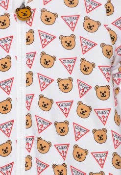 Guess Baby Padded Hooded Unisex - Baby Gifts - Pure White -Guess Apparel 176c3f0ed7d64a83bb9241e047f66738