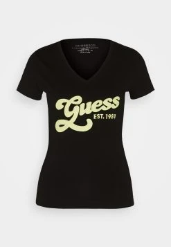 Guess Logo Tee - Print T-Shirt - Jet Black -Guess Apparel 17ed5b6bfc0b4153b0c6c82a0f872597