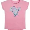 Guess Junior- Print T-Shirt - Pinky Flower