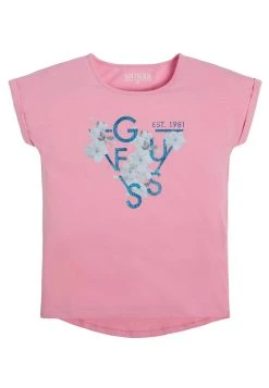 Guess Junior- Print T-Shirt - Pinky Flower