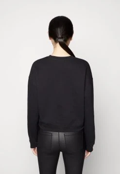 Crewneck - Sweatshirt - Jet Black -Guess Apparel 191d609561e5449a95548cec5b518e46