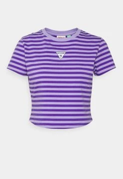 Go Clara Striped Baby Tee - Print T-Shirt - Ligt Iris Multi -Guess Apparel 1a2538d2662a4aa7b8ac648ff7db02fb