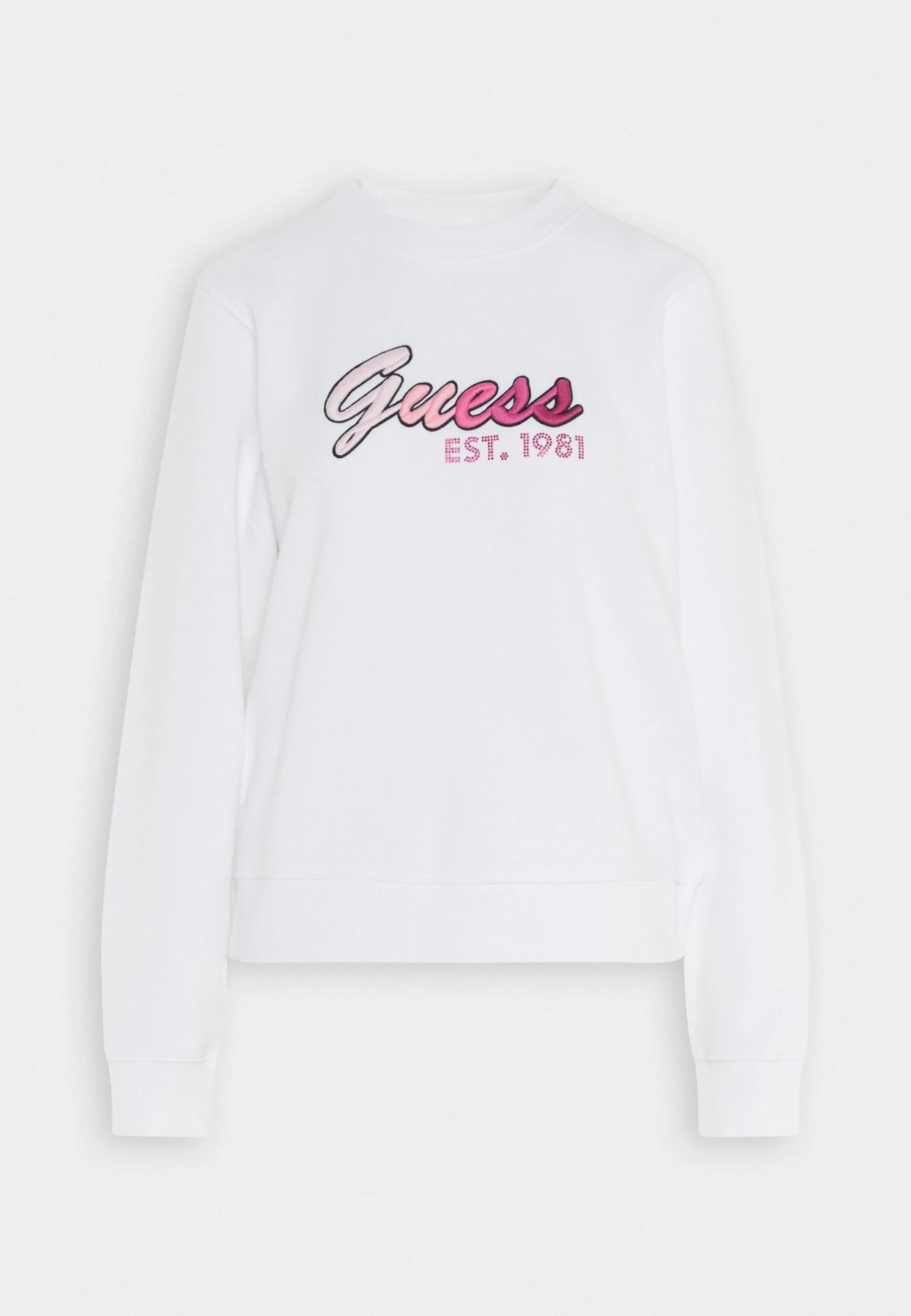 Guess 3D Patch - Sweatshirt - Pure White 6 Guess 3D Patch - Sweatshirt - Pure White - Image 4