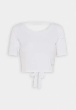 Guess Back Bow Tee - Print T-Shirt - Pure White -Guess Apparel 1bc2040fa5f94365ad9c1ab1de3b70a0