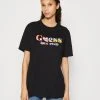 Guess Love Club Crew Tee - Print T-Shirt - Jet Black 1 Guess Love Club Crew Tee - Print T-Shirt - Jet Black -Guess Apparel 1be62a7401404b31967b380d78ec508a