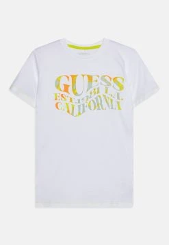 Guess Junior- Print T-Shirt - Pure White