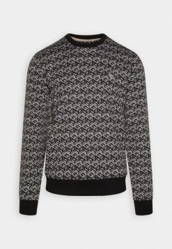 Guess Jacquard - Jumper - Black -Guess Apparel 1cd5f1259e894eb696263635c82bb152