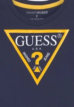 Guess Toddler Core - Long Sleeved Top - Bleu/Deck Blue 7 Guess Toddler Core - Long Sleeved Top - Bleu/Deck Blue -Guess Apparel 1cdbb789400144848529b555444916fe