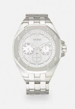 Guess Top Gun - Watch - Silver-Coloured