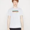 Guess Pride Wave Logo Tee - Print T-Shirt - Pure White -Guess Apparel 1eb24e170e64456d8d9fcb81b01d99f6