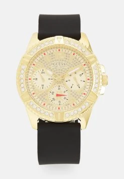 Guess Mini Frontier - Chronograph Watch - Black/Gold-Coloured