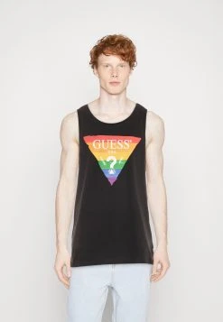 Guess Pride Logo - Top - Jet Black