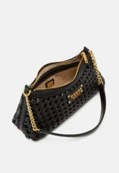 Guess Sicilia Shoulder Bag - Handbag - Black -Guess Apparel 238ddd865b894fd0837330592444a95a
