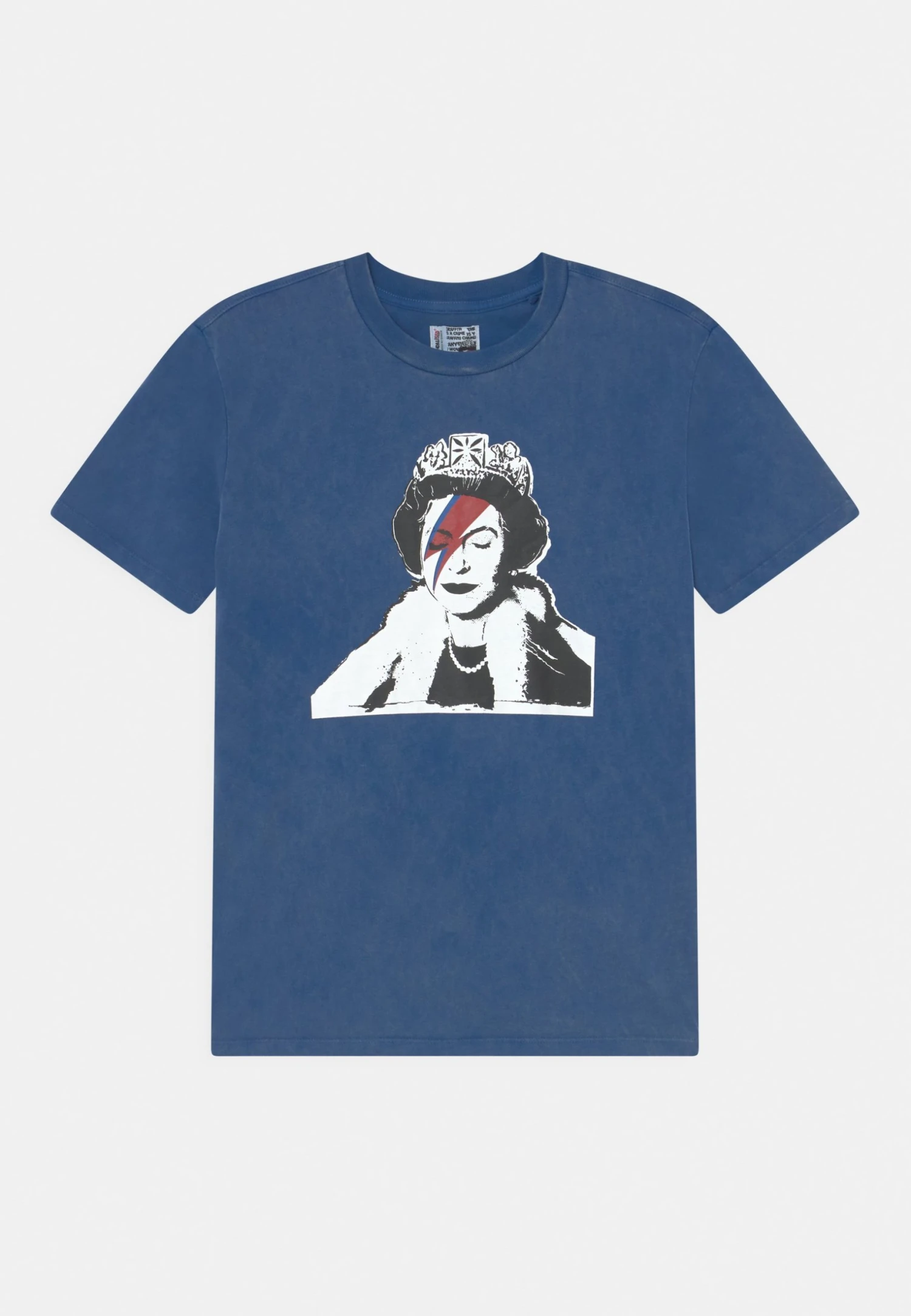Guess Junior Banksy Queen Tee - Print T-Shirt - Blue Maya 3 Guess Junior Banksy Queen Tee - Print T-Shirt - Blue Maya