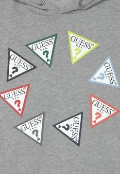 Guess Junior Hooded Active- Hoodie - Light Stone Heather -Guess Apparel 284204fbfd4b4c3186afaf3ce36ec4e1