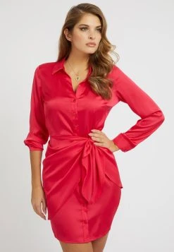 Guess Es Ls Alya - Shirt Dress - Rose