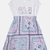 Guess Toddler Mixed Dress - Jersey Dress - Light Pink -Guess Apparel 28d2b8b5370e4ab8842301b58752153e