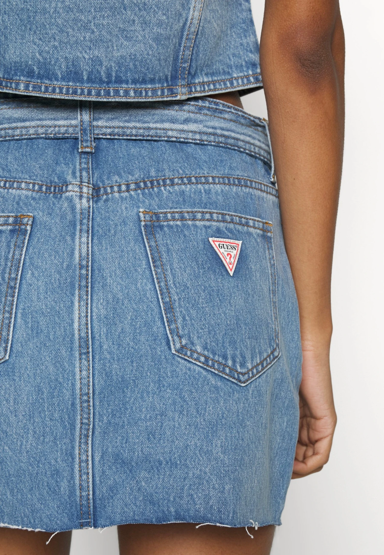 Go Elle Denim Belt S; Go Elle Denim Belt Skirt - Mini Skirt 7 Go Elle Denim Belt S; Go Elle Denim Belt Skirt - Mini Skirt - Image 5