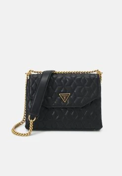 Guess Elenia Convertible Xbody Flap - Handbag - Black