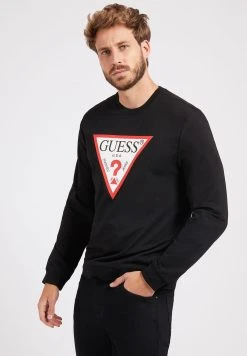 Guess Audley Cn- Sweatshirt - Jet Black A996
