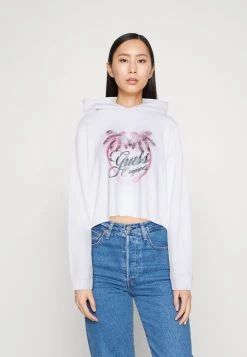 Go Palm Tree Logo Hoodie - Sweatshirt - Pure White