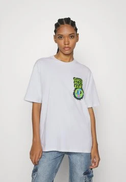 Earth Day Planet Tee - Print T-Shirt - Pure White